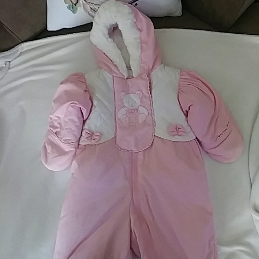 Baby girl winter jumpsuit
